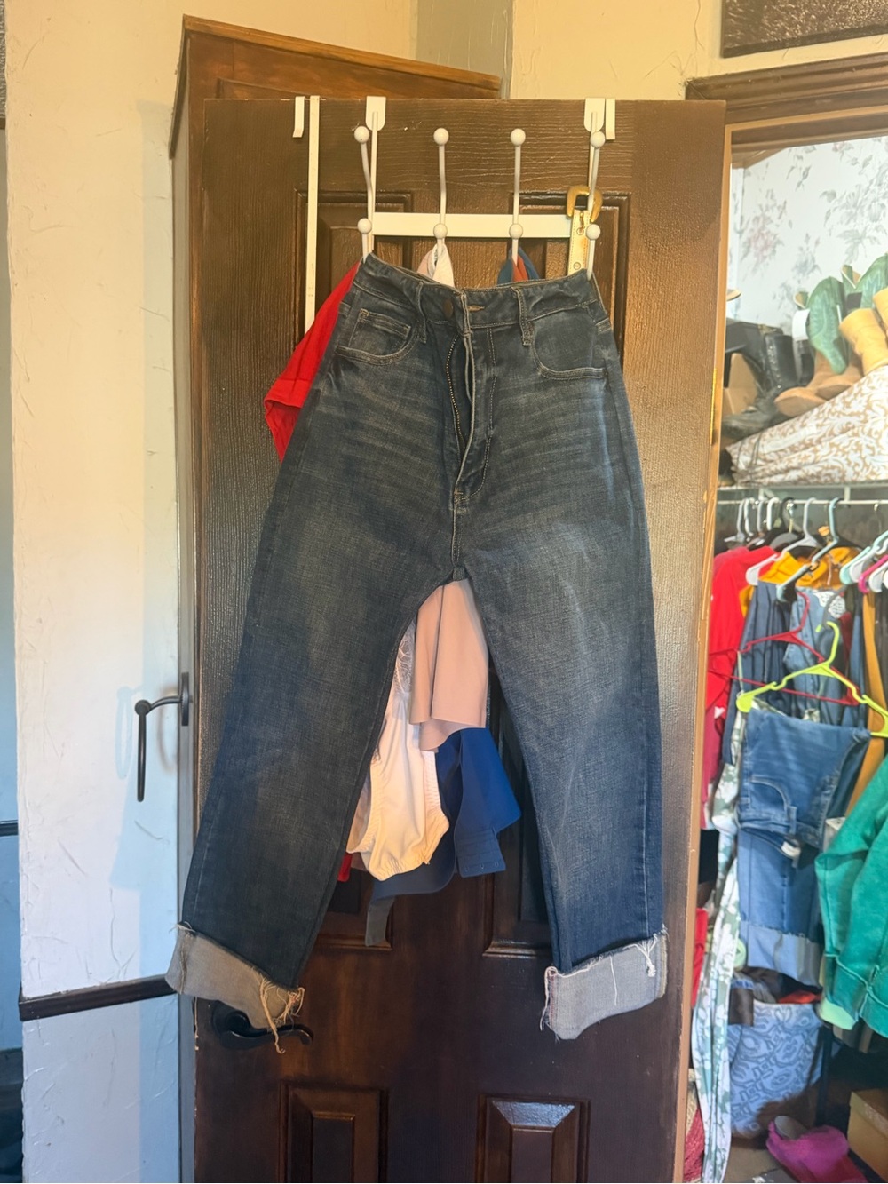 Women's Skinny Dark Wash High-Rise Jeans READ DESCRIPTION